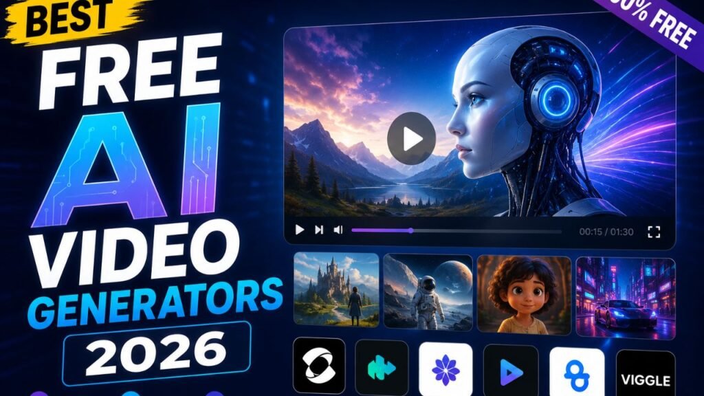 best free ai video generators 2026