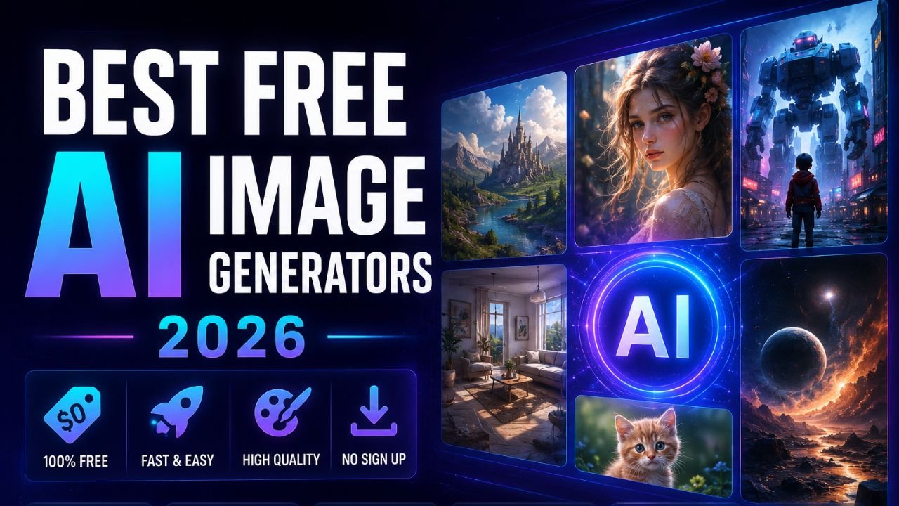 Best Free AI Image Generators 2026: Tested, Ranked & Reviewed